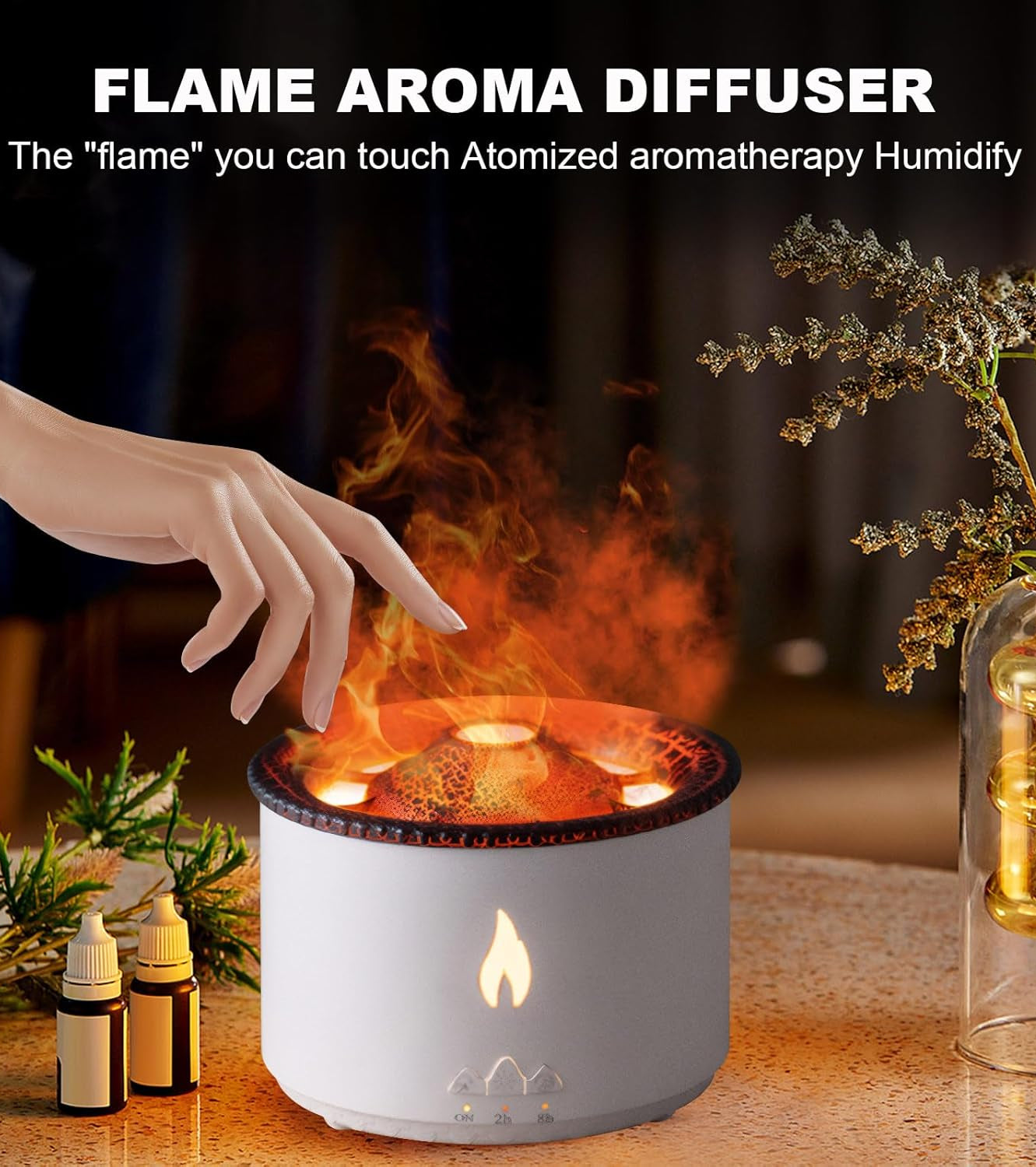 Humidificador Difusor de Aromas Volcán Mágico®