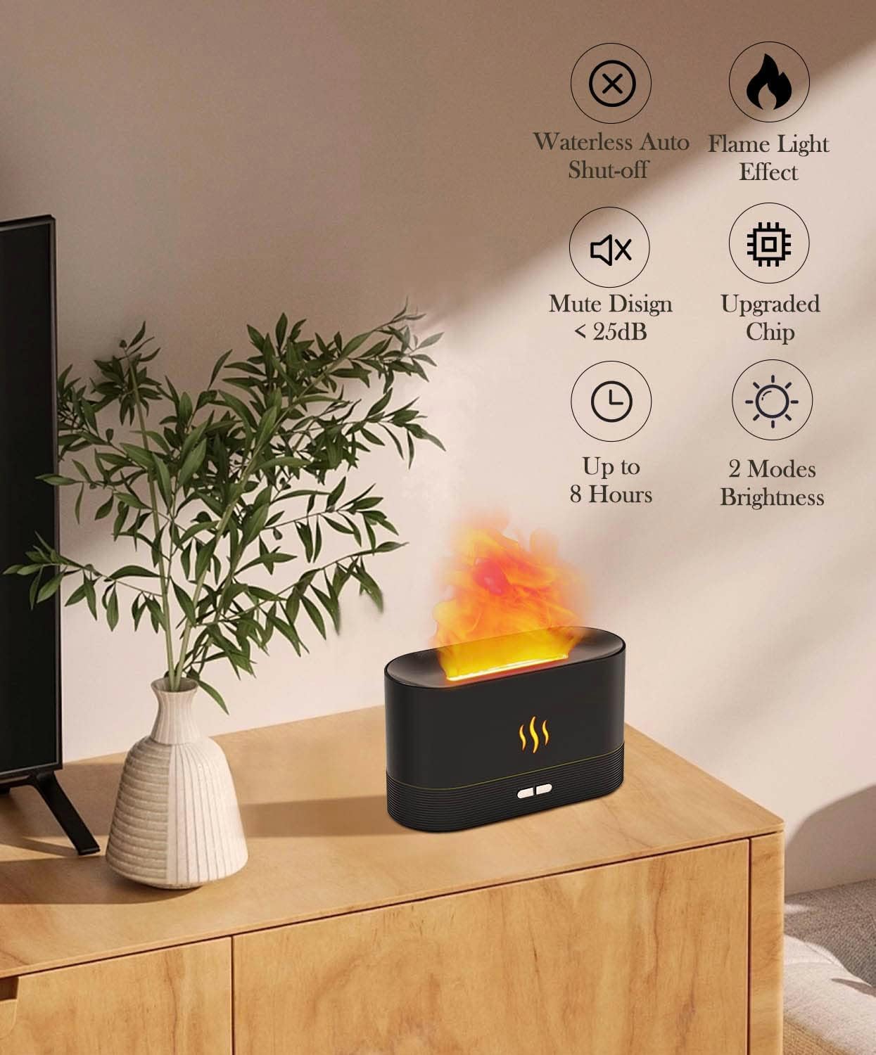 Humidificador Difusor de Aromas MagicFlame®