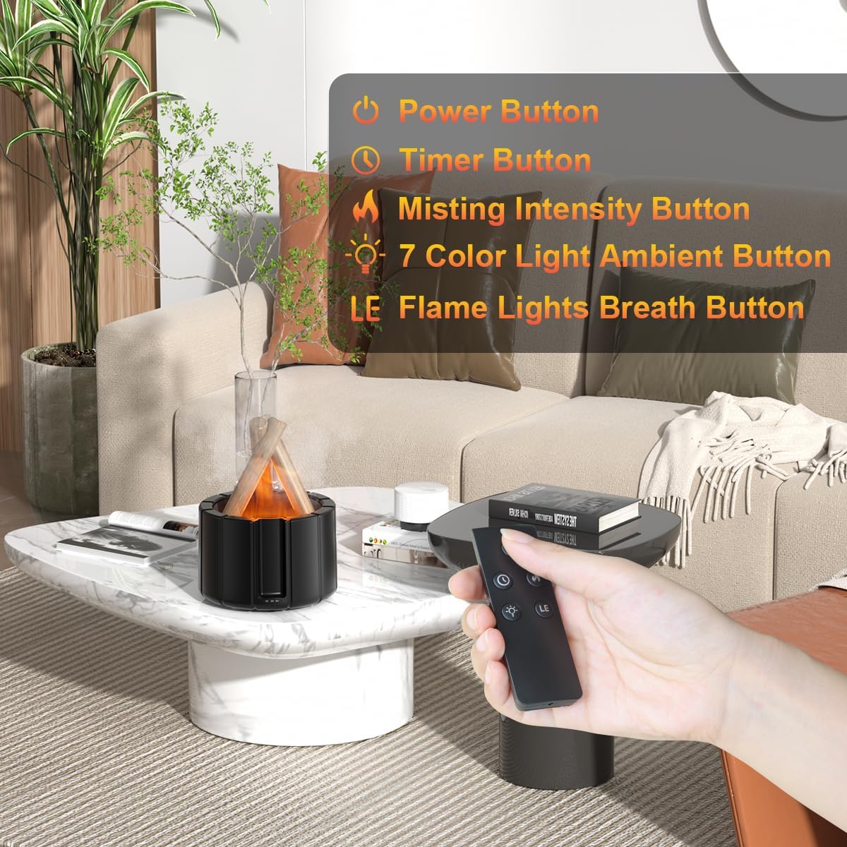 Humidificador Difusor Fogata Mágica®