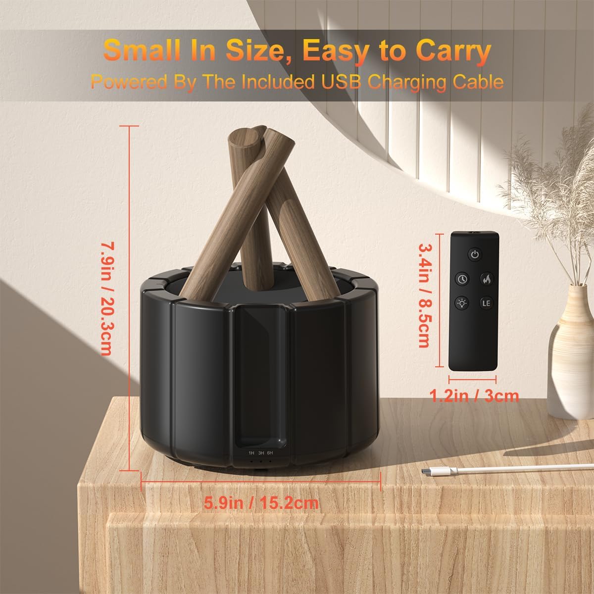 Humidificador Difusor Fogata Mágica®