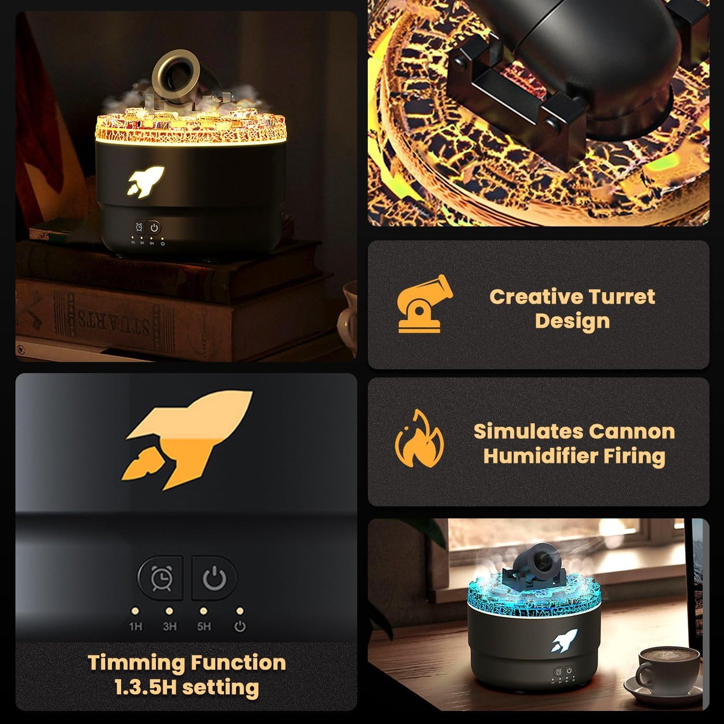 Humidificador Cañon Mágico®