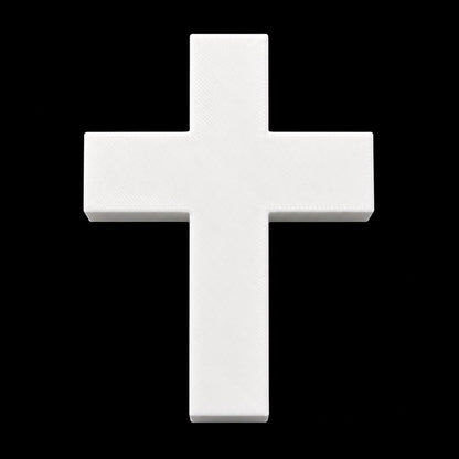 Cruz de madera decorativa