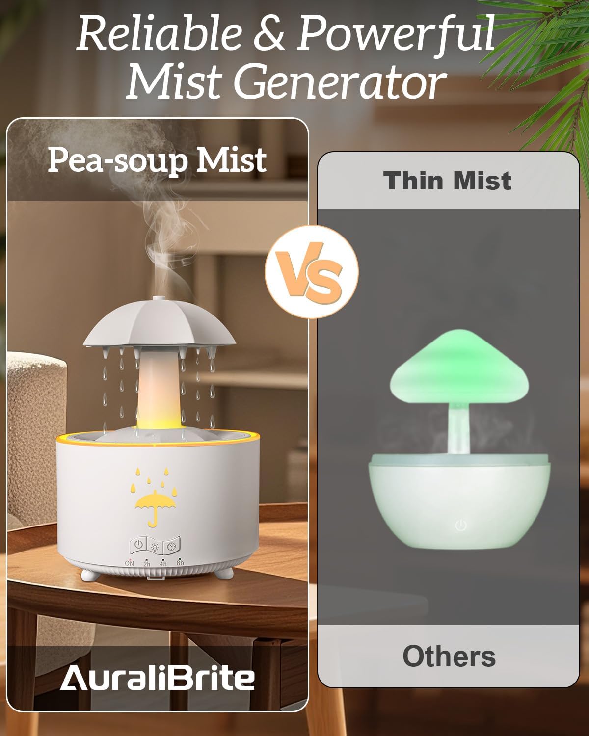 Humidificador Difusor Lluvia Mágica