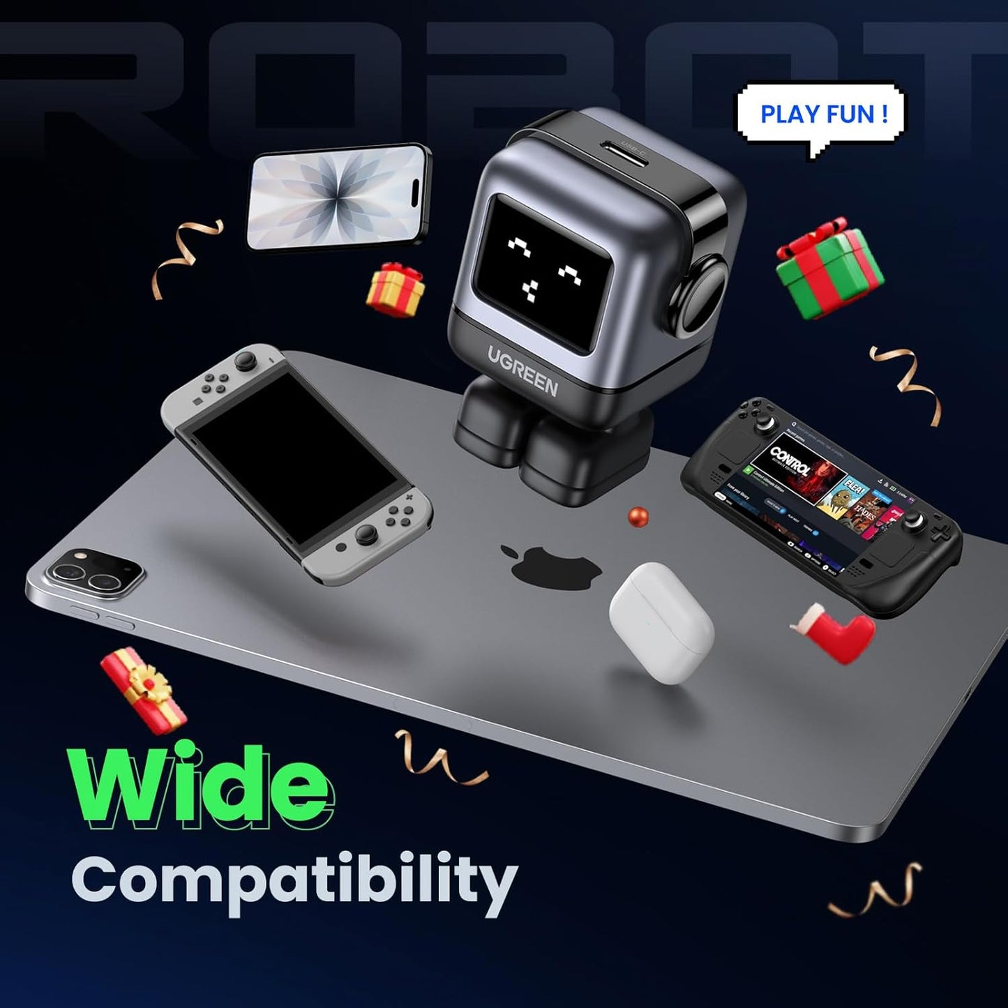 Cargador Robot Ultra Rápido UGREEN