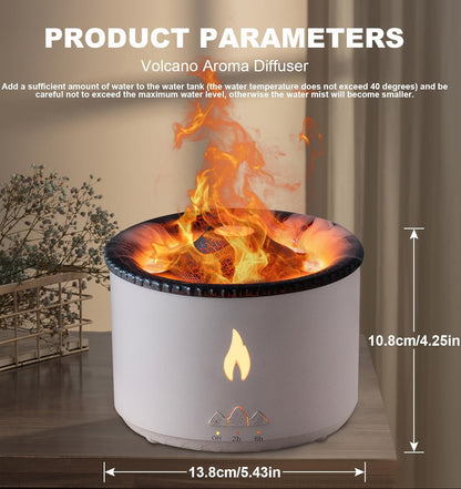 Humidificador Difusor de Aromas Volcán Mágico®