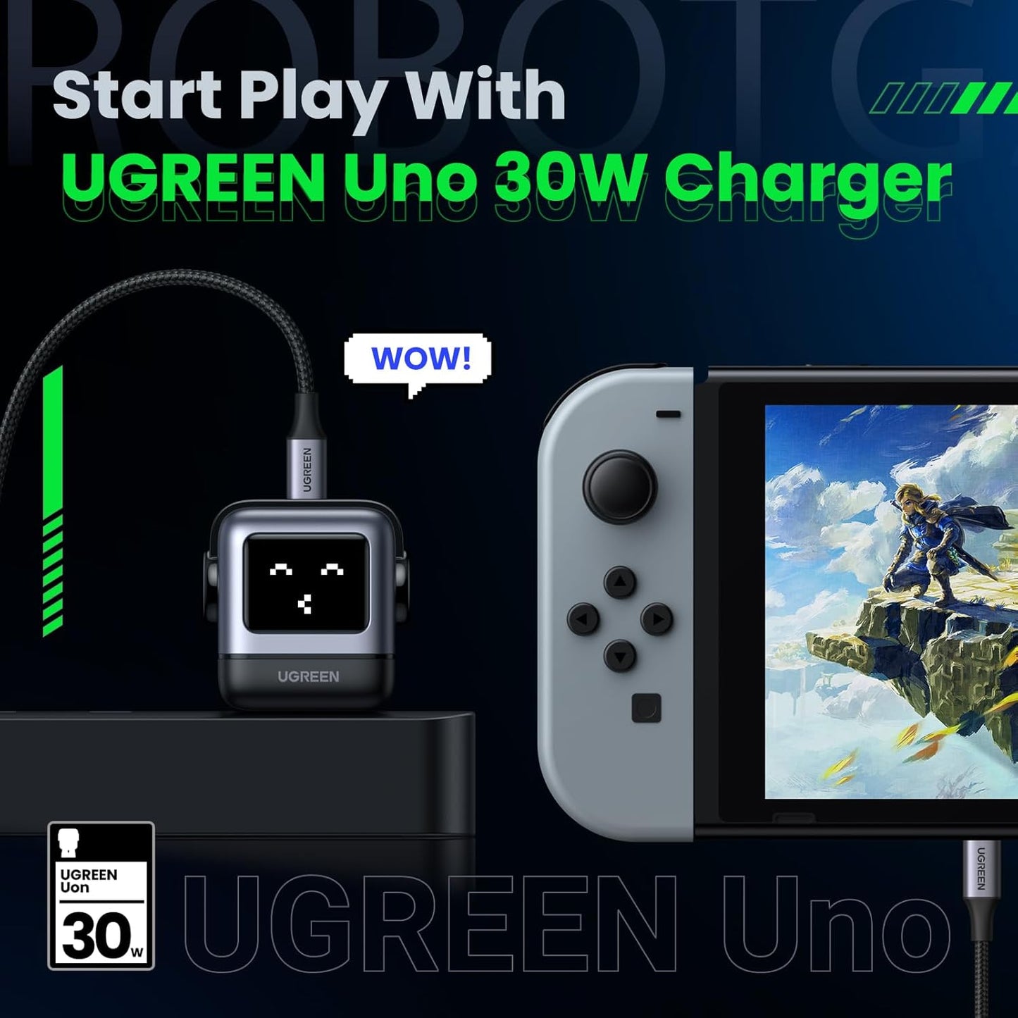 Cargador Robot Ultra Rápido UGREEN