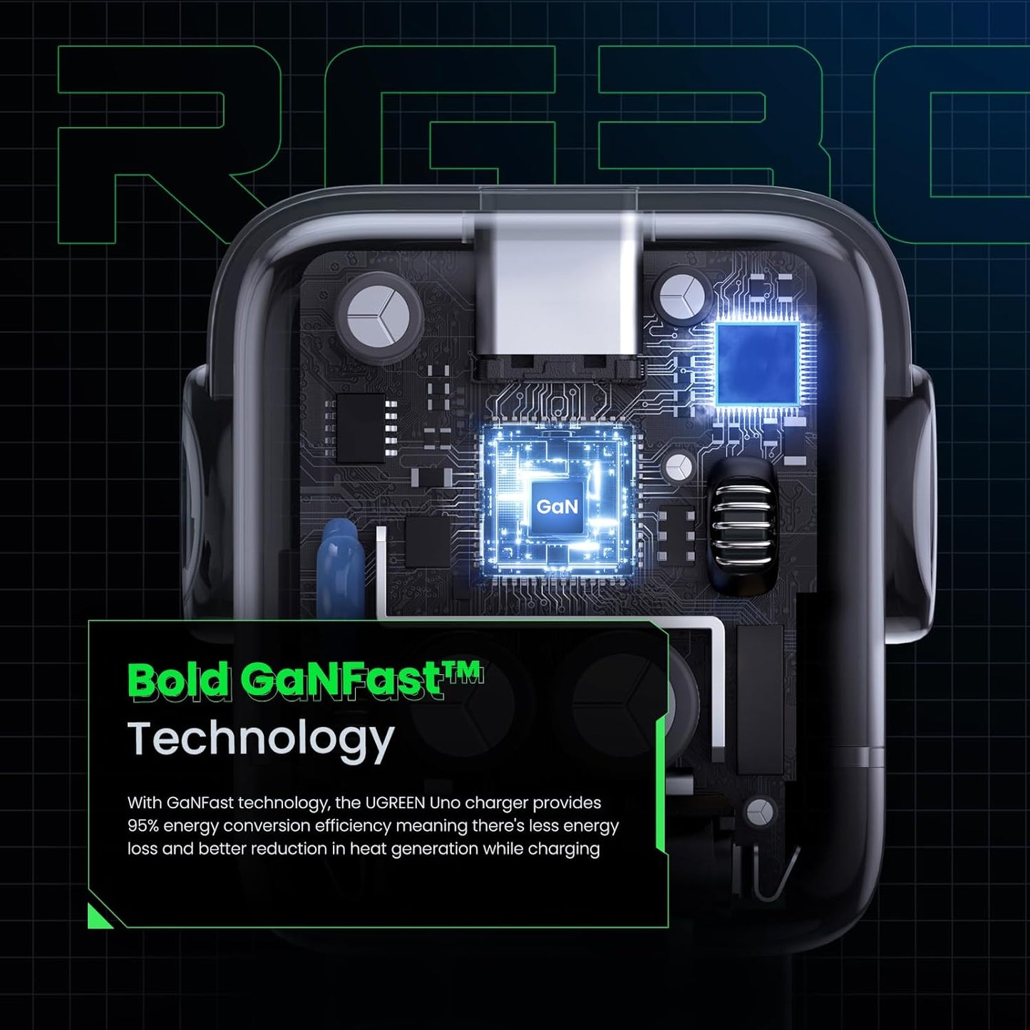 Cargador Robot Ultra Rápido UGREEN